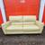 Like New Beige Leather Natuzzi Couch / Sofa 1 thumbnail