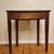 Demilune Console Table With Drawer In A Cherry Finish 9 thumbnail