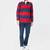Polo Ralph Lauren Blue & Red Striped Classic Vintag Rugby Shirt XXL 3 thumbnail