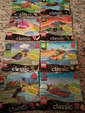 McDonald's Lego Collection from 1999 1