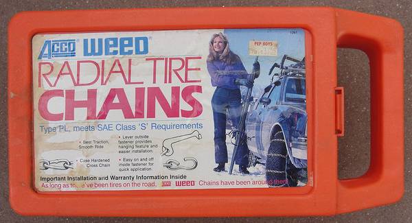 Brand New Acco Tire Snow Chains, # 1118 - $20 (Pauma Valley)63471189174019120