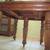 Five Leg Oak Table + TEN Leaves each 10” wide + Leaf Storage + SIX Cha 16 thumbnail