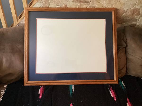 4 Finished Oak Frames 1