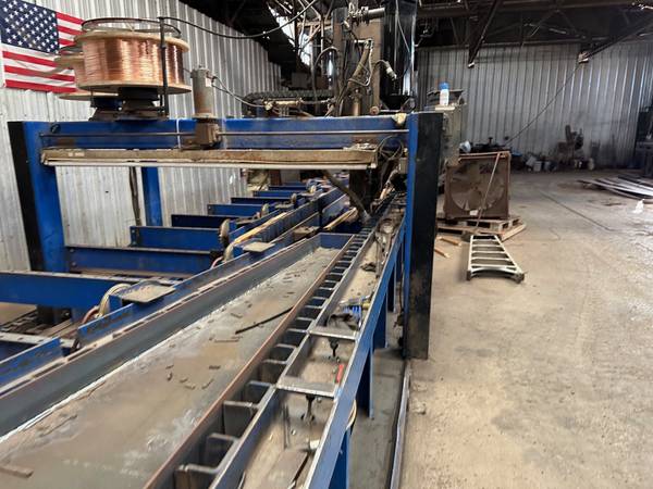 Set up for metal building manufacturing 1