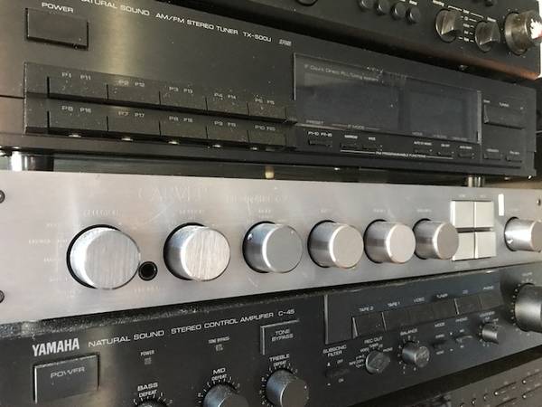 Carver Pre Amplifier Console C2 1