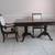 Vintage 1990's Wood Dining Table and 6 Chairs 3 thumbnail