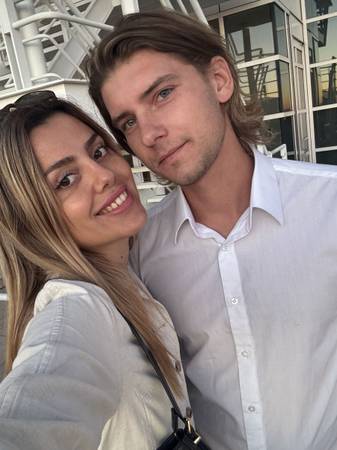 Young couple are looking for studio 1