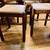 Vintage Designer EUROPEAN WALNUT MCM Italian Bench Stools SET OF 6 3 thumbnail