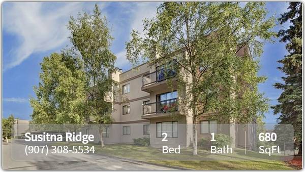 $1,400 / 2br - 680ft2 - Score yourself this 2 bed / 1 bath! 680 Sq Ft! Amazing view! (Anchorage - UAA and APU)64014170304770120