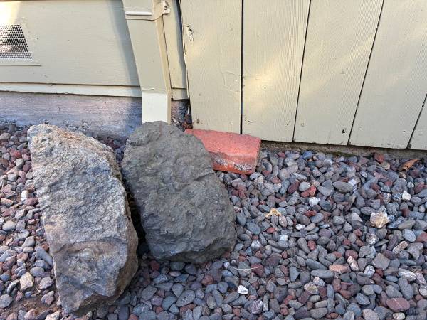 Two Large Decorative Boulders 1