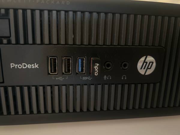 HP PRODESK 600 DESKTOP COMPUTER 1