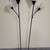 Black Combo Floor Lamp With Reading Lamp and Light Bulbs 1 thumbnail