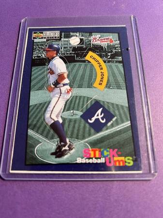 1993 UPPER DECK INSERT CLIPPER JONES ROOKIE  A11 MINT CONDITION 1