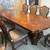 Solid wood dining table for sale 3 thumbnail