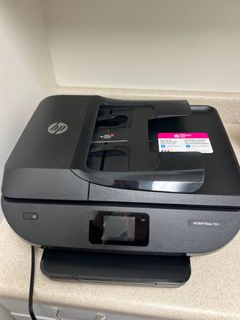 HP Envy 7855 Printer (w/paper) 1