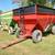 J&M 500 bushel gravity wagon- Case IH red & black 3 thumbnail