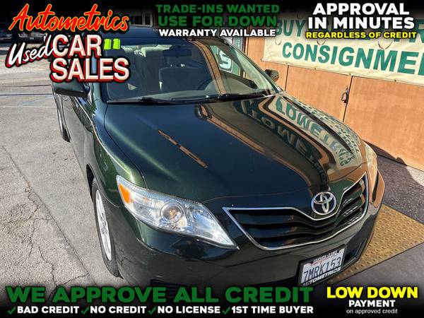 2011 TOYOTA CAMRY LE SEDAN 4D - $9,999 (- APROBAMOS TODO TIPO DE CRÉDITO - ¡COMPRAMOS COCHES!!!)63654704073345120