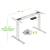 47" Dual Motor Electric Stand Up Office Desk with USB Port, Frame 2 thumbnail