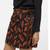 Dorothee Schumacher Wrap Black and Orange Wrap Mini Skirt -Large 3 thumbnail