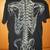 Vintage 1978 Leslie Arwin Skeleton Anatomy T-Shirt Small 2 thumbnail