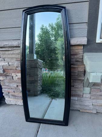 Solid Wood Framed Mirror 1