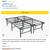 Foldable queen size bed frame 2 thumbnail