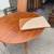 Danish Teak Dining Table , Chairs + Hutch - single owner 17 thumbnail