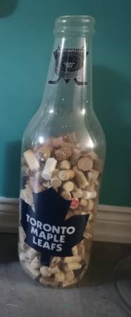 Large Toronto Maple Leaf Collectible Beer Bottle Replica 1
