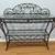 🍷 Ornate Metal & Glass Bar Console Table – Dual Shelf with Wine Glass 1 thumbnail