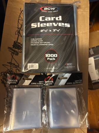 Penny card sleeves 1