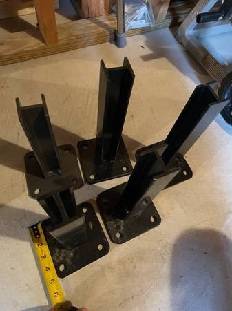 Aluminum post inserts 1