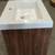 WALNUT SPRING MILL 24" FLOATING VANITY W/SINK - ALLNEW 7 thumbnail