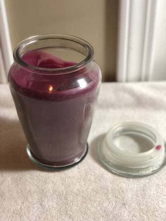 6 Inches Tall by 3 1/2 Inch Diameter Mixed Berry Candle with Lid 1