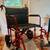 Drive Transport Chair 22in. Bariatric with Rear Flat Free Wheels, Red 1 thumbnail