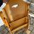 Vintage Les Freres Clement Canada Folding maple rocking chair A114 13 thumbnail