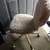 Fuzzy Office Chair, Comfortable chair with a plush cover and metal bas 6 thumbnail