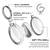 Waterproof Airtag Protective Case Holder for AirTags Anti-Scratch   3x 3 thumbnail