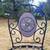 2pc Wrought Iron & Stone Inlaid Patio Set 3 thumbnail