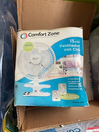 Fan with clip. New in box 1