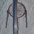 Large Dreamcatcher W/ Leather frame and Sinew Web 10" W 6 thumbnail