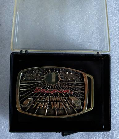 Snap On belt buckle 1
