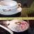 Lefton mini Porcelain Handpainted Tureen w/Original Porcelain Spoon 2 thumbnail