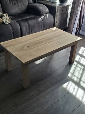 Unfinished coffee table 1