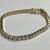 14k Gold 10.ctw diamond Tennis bracelet 4 thumbnail