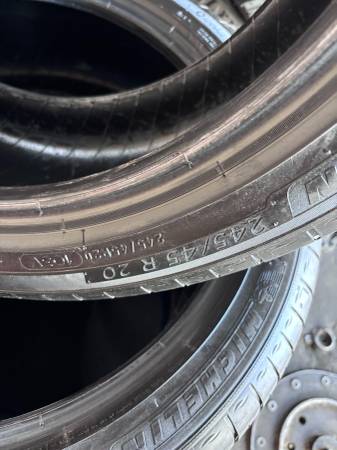 Michelin 245/45/20 Tire – 90% Life, Premium Quality 1