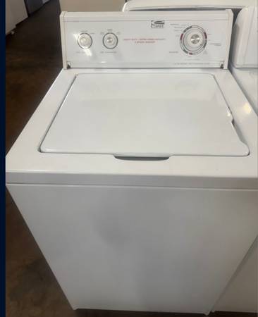 Kenmore old school washer a recent tune  1yr warranty on motor 1