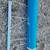 Sears Mid Century Turquoise Retractable Clothesline 5 thumbnail