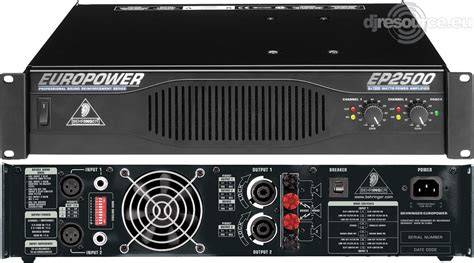 Behringer EP2500 Power Amplifier – 2,400W Pro Amp Audio