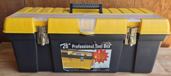 ZAG 26" Professional Heavy Duty Plastic Toolbox 1