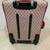 Vintage Ralph Lauren Monogram Rolling Luggage Suitcase Red Toiletry & Shoe Bags 4 thumbnail